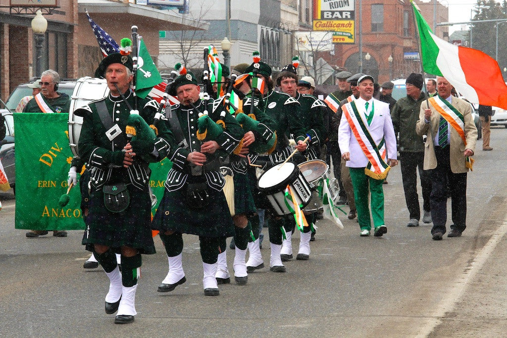 St. Patrick's Day parade in Butte, America (video)