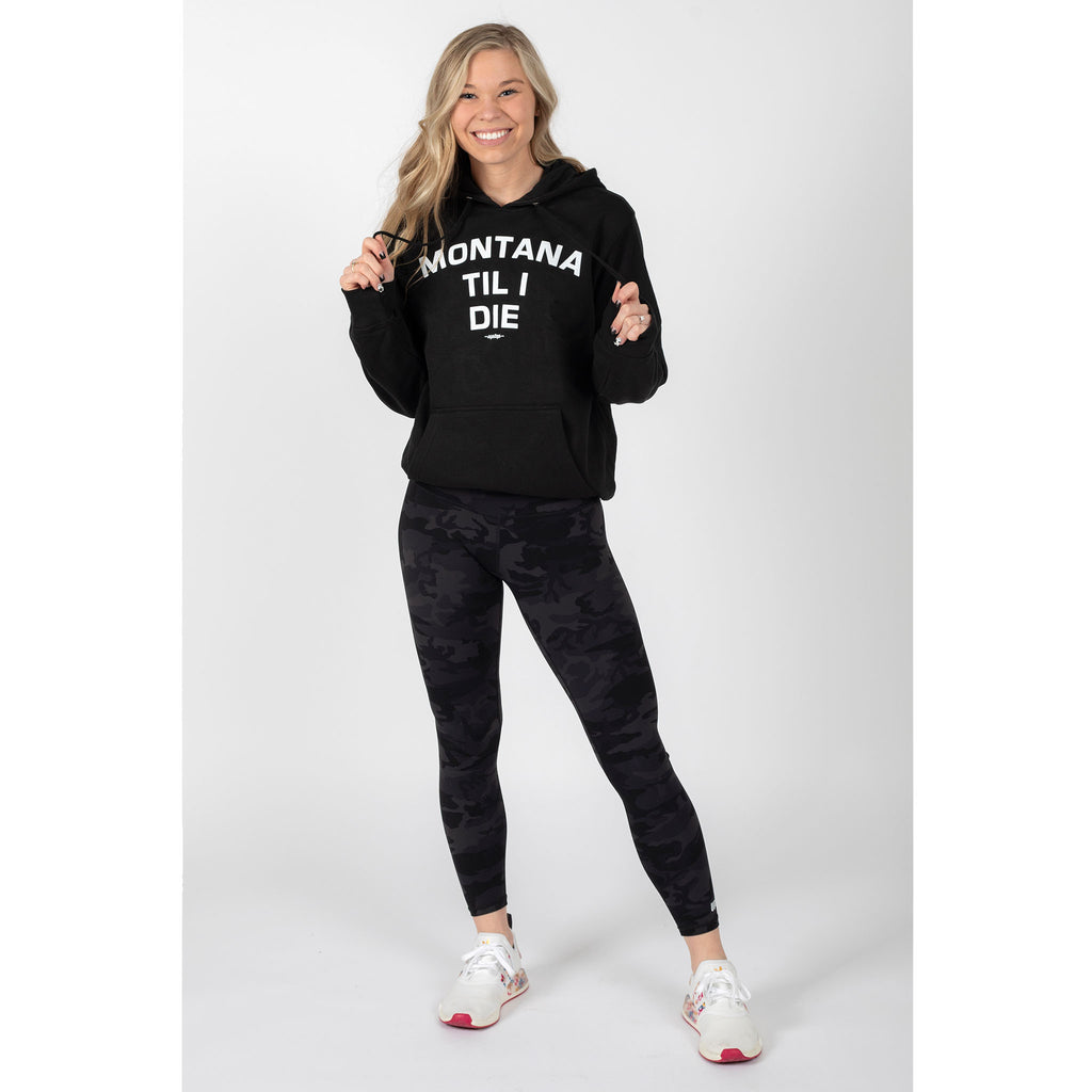 Big Sky Montana Sweatshirts MONTANA TIL I DIE HOODIE