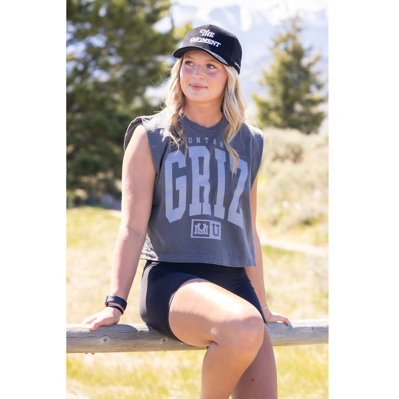 UPTOP // GRIZ CAMPUS '23 CROP MUSCLE TANK