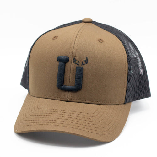 UPTOP SOLO ANTLERS RETRO TRUCKER HAT