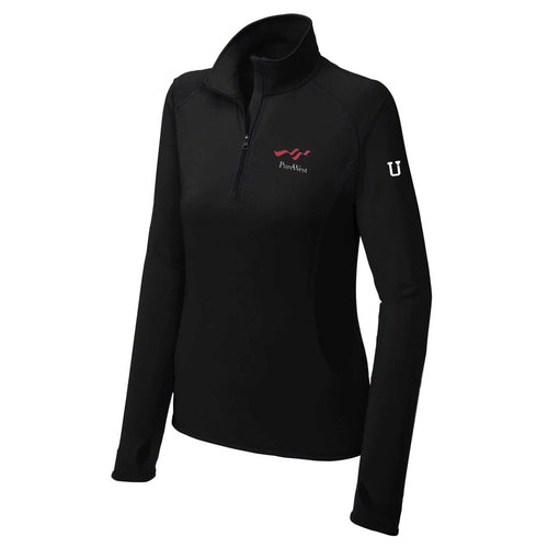 UPTOP / PURE WEST WOMEN'S 1/4 ZIP FLEX JACKET