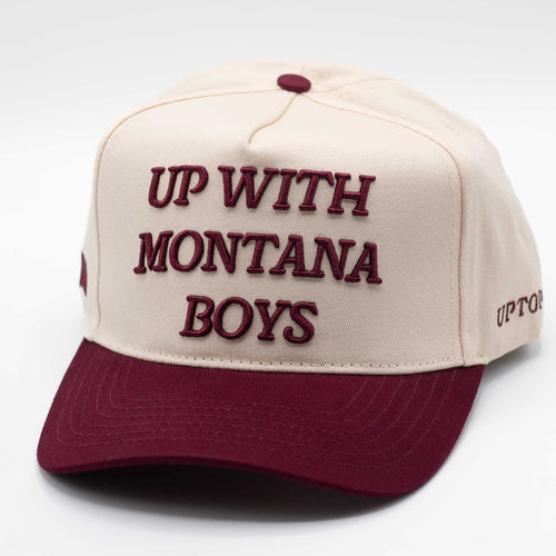 RESTOCK COMING SOON / UPTOP / UP WITH MONTANA 2-TONE SNAPBACK HAT