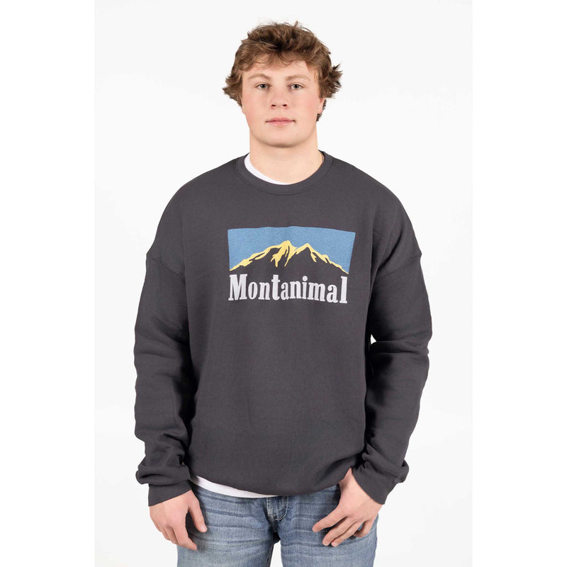 UPTOP MONTANIMAL CREWNECK SWEATSHIRT