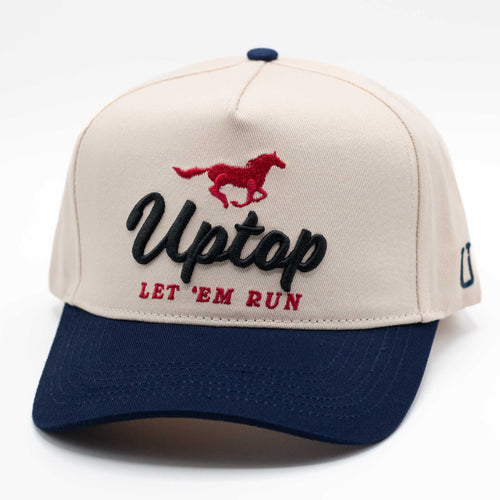 UPTOP LET 'EM RUN 2-TONE SNAPBACK HAT