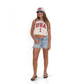 UPTOP WOMEN'S USA CROP JERSEY