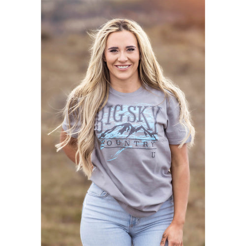 UPTOP BIG SKY COUNTRY  TEE