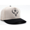 UPTOP WESTERN SKULL 2-TONE SNAPBACK HAT