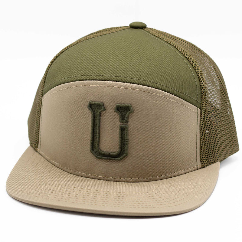 UPTOP SHAPED U 6-PANEL ARCH TRUCKER HAT