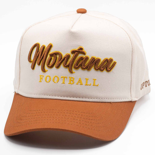 UPTOP / VINTAGE MONTANA FOOTBALL 2-TONE HAT