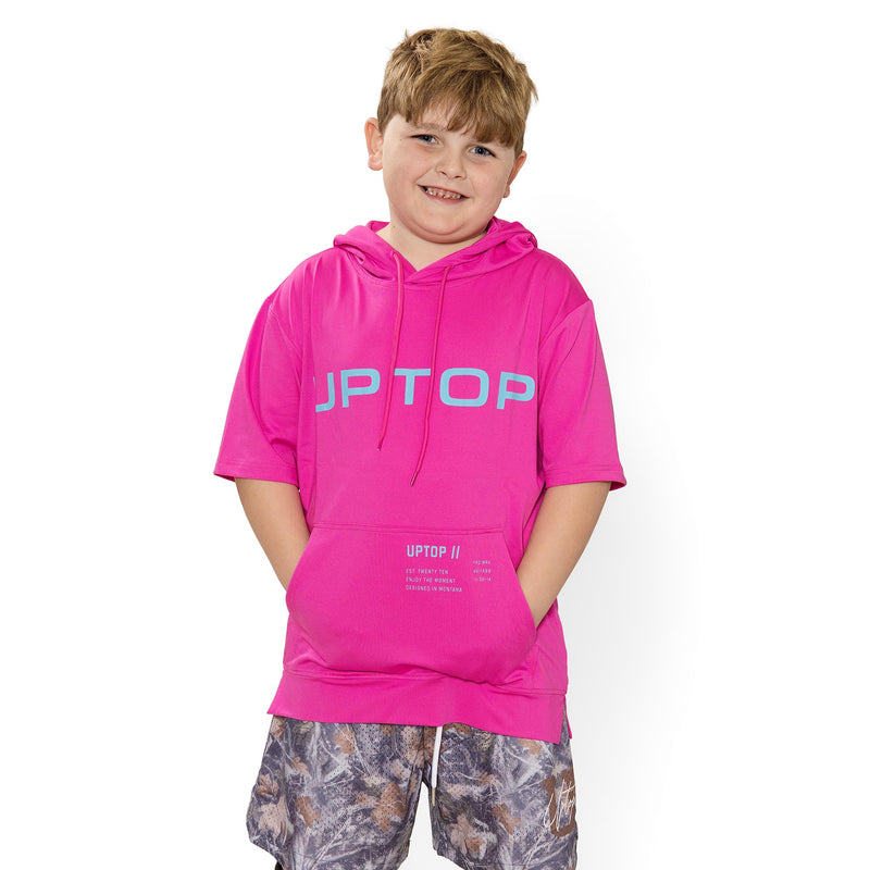 UPTOP BRIGHT YOUTH SHORT SLEEVE HOOD