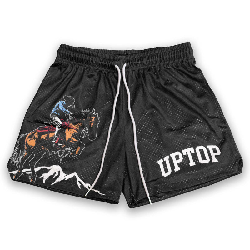 UPTOP SADDLE UP MESH YOUTH SHORTS