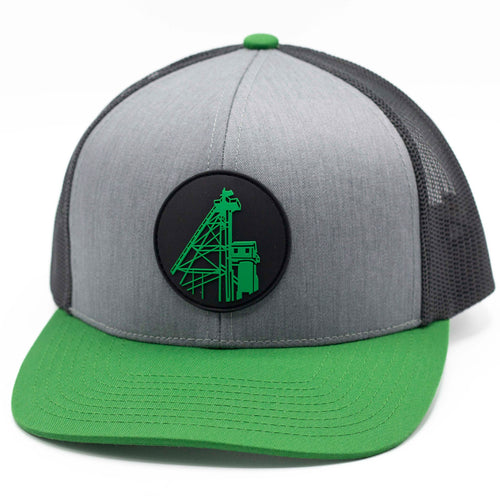 UPTOP CITY PVC RETRO TRUCKER HAT