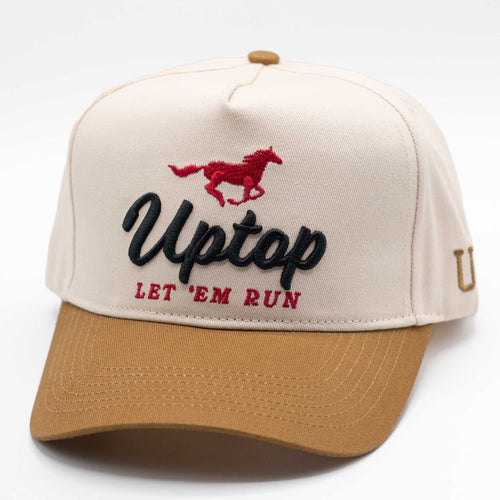 UPTOP LET 'EM RUN 2-TONE SNAPBACK HAT