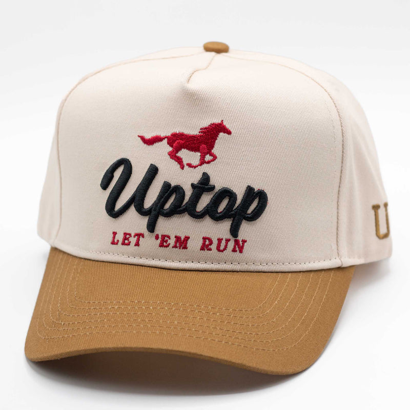 UPTOP LET 'EM RUN 2-TONE SNAPBACK HAT
