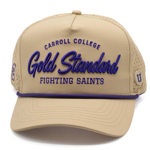 UPTOP / CARROLL COLLEGE GOLD STANDARD ROPE HAT