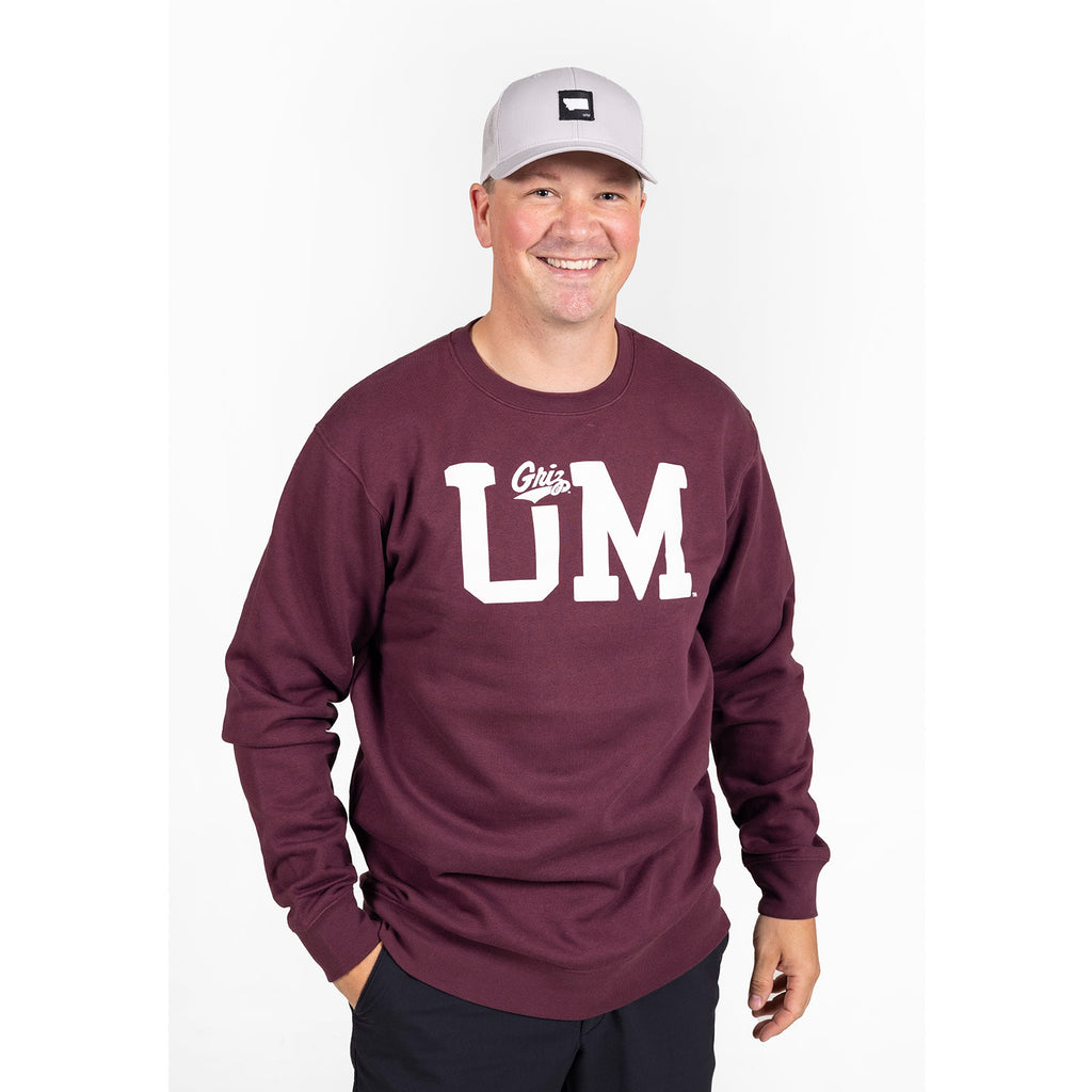 UPTOP / GRIZ CLASSIC CREWNECK SWEATSHIRT