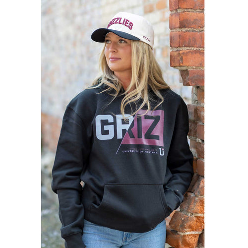 UPTOP // GRIZ HALF FLEECE HOODIE