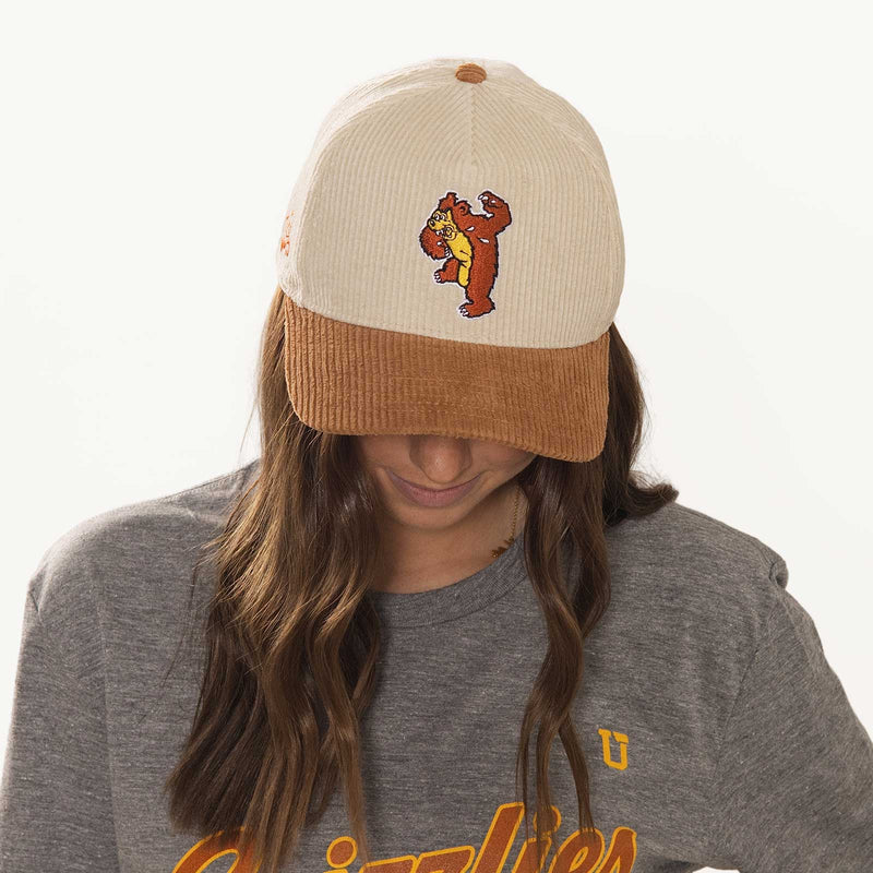 UPTOP / VINTAGE GRIZ MASCOT CORDUROY 2-TONE HAT