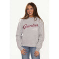 UPTOP // GRIZZLIES SCRIPT CREWNECK SWEATSHIRT