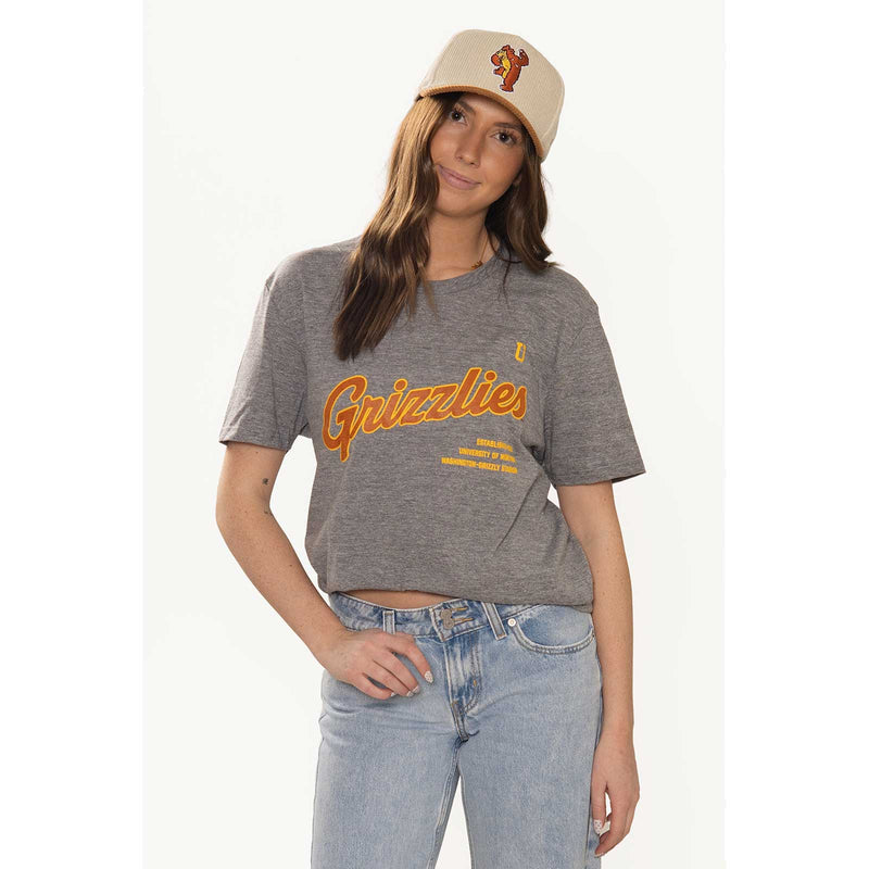 UPTOP // VINTAGE GRIZZLIES SCRIPT TEE