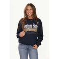 UPTOP // MSU LEGACY STRIPE HEAVYWEIGHT CREWNECK SWEATSHIRT