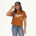 UPTOP // MT TECH DIGGS SCRIPT WOMEN'S BOXY TEE