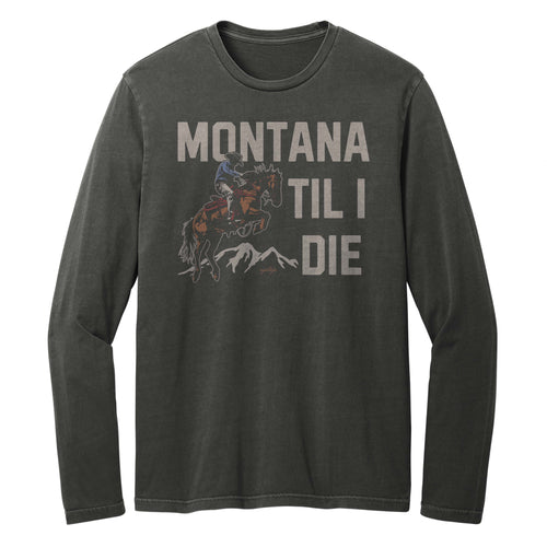 UPTOP MTID COWBOY PIGMENT LONG SLEEVE TEE