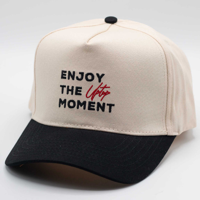 UPTOP ENJOY THE MOMENT 2-TONE SNAPBACK HAT