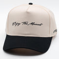 UPTOP ENJOY THE MOMENT SCRIPT 2-TONE SNAPBACK HAT