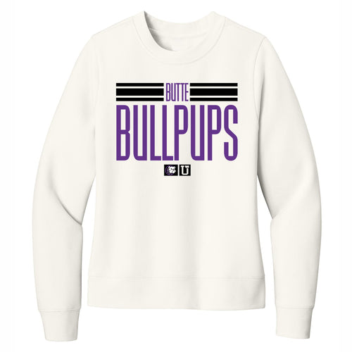 UPTOP / EAST BULLPUPS WOMEN'S CREWNECK SWEATSHIRT