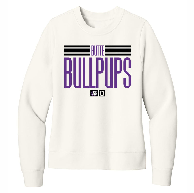 UPTOP / EAST BULLPUPS WOMEN'S CREWNECK SWEATSHIRT