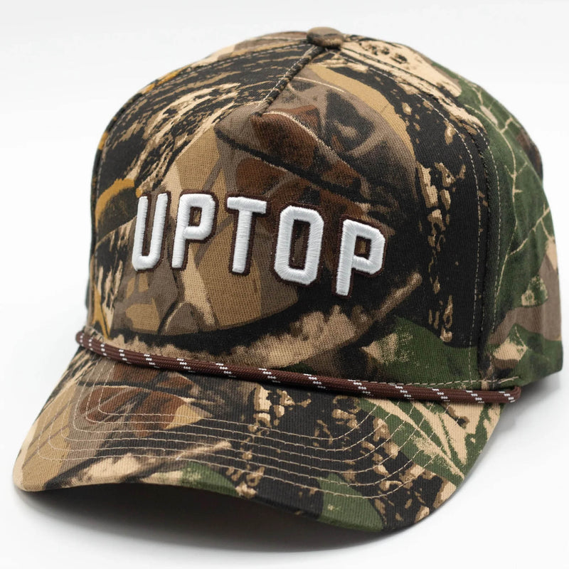 UPTOP BASIC CAMO SNAPBACK HAT