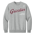 UPTOP // GRIZZLIES SCRIPT CREWNECK SWEATSHIRT