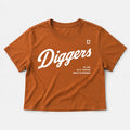 UPTOP // MT TECH DIGGS SCRIPT WOMEN'S BOXY TEE
