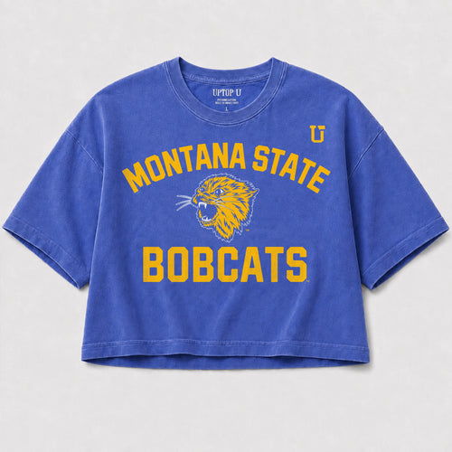 UPTOP // MSU TRADITION WOMEN'S RELAXED CROP TEE