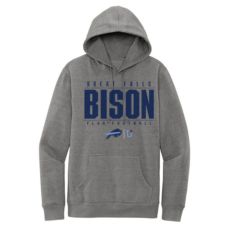 UPTOP / GREAT FALLS HIGH BISON FLAG FOOTBALL HOODIE