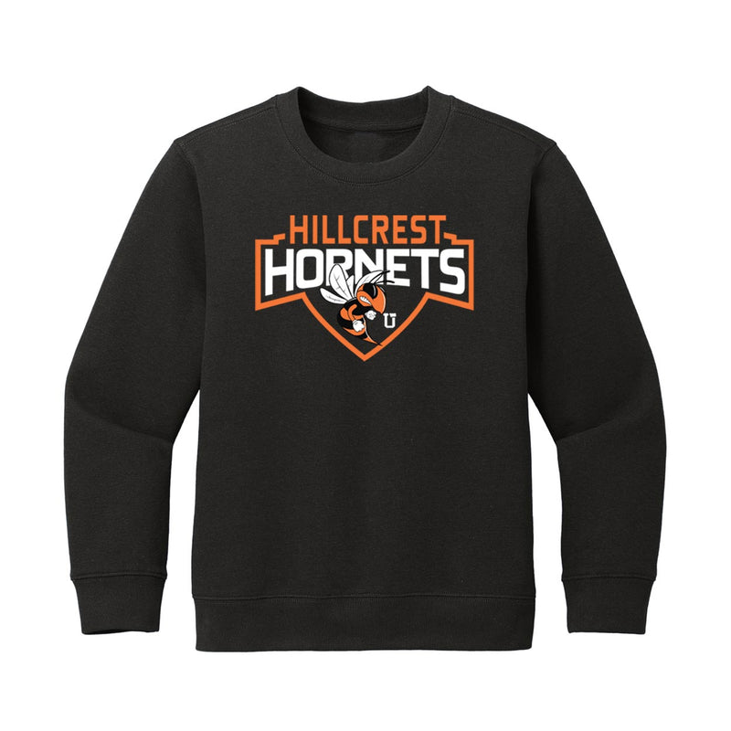 UPTOP / HILLCREST HORNETS YOUTH CREWNECK SWEATSHIRT