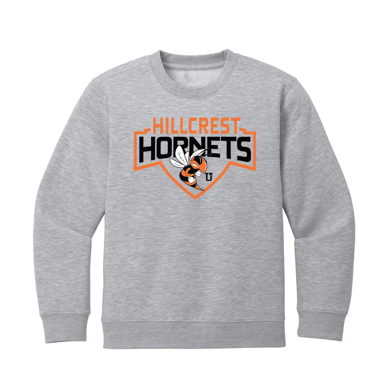 UPTOP / HILLCREST HORNETS YOUTH CREWNECK SWEATSHIRT