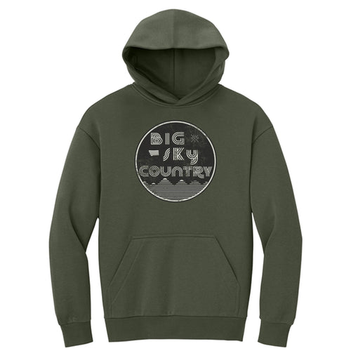 UPTOP / RETRO BIG SKY COUNTRY HEAVYWEIGHT HOODIE