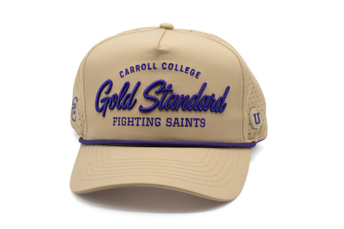 UPTOP / CARROLL COLLEGE GOLD STANDARD ROPE HAT