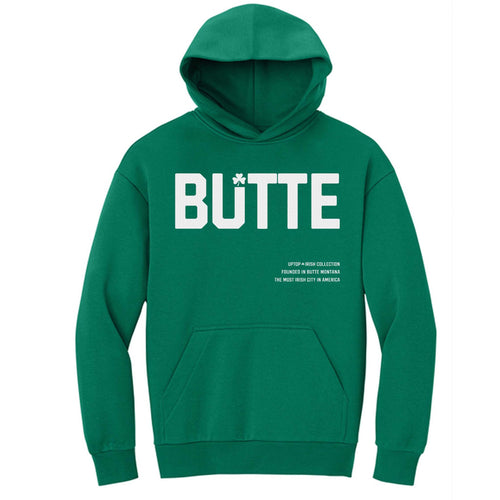 UPTOP BUTTE IRISH OVERSIZED HEAVYWEIGHT HOODIE