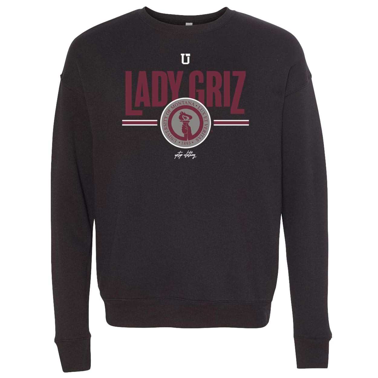 UPTOP // LADY GRIZ OLD SCHOOL CREWNECK SWEATSHIRT