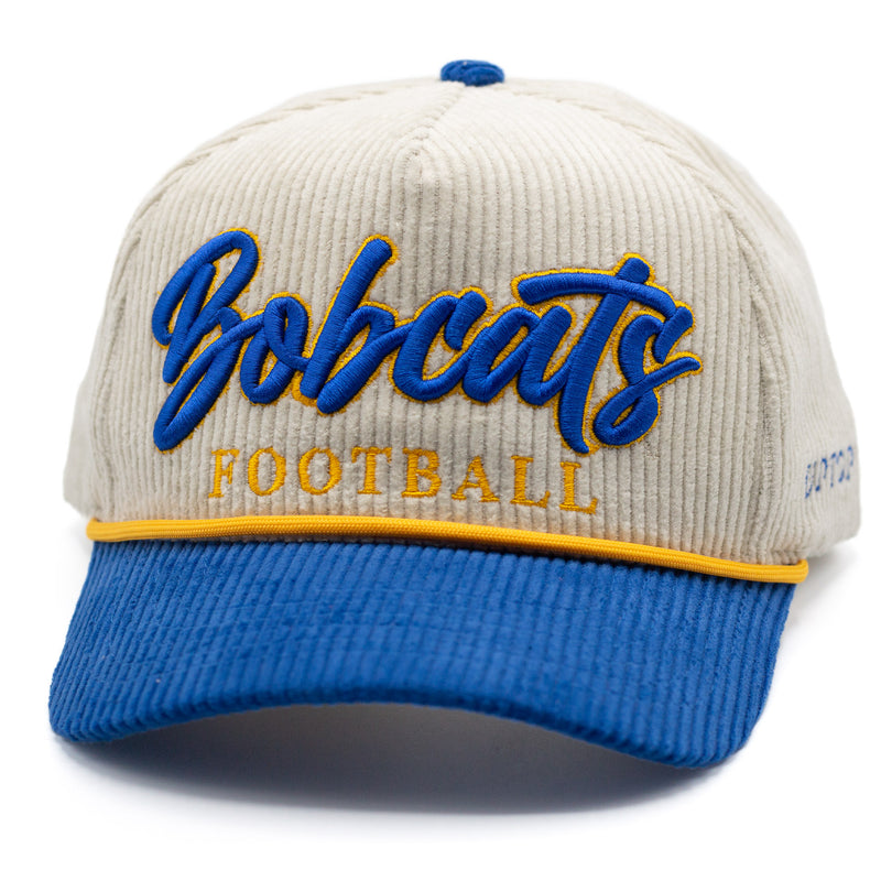 UPTOP / MSU BOBCATS FOOTBALL 2-TONE CORDUROY HAT
