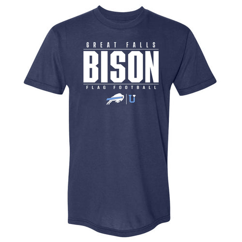 UPTOP / GREAT FALLS BISON FLAG FOOTBALL TEE