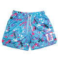UPTOP BRIGHT SPLATTER MESH YOUTH SHORTS