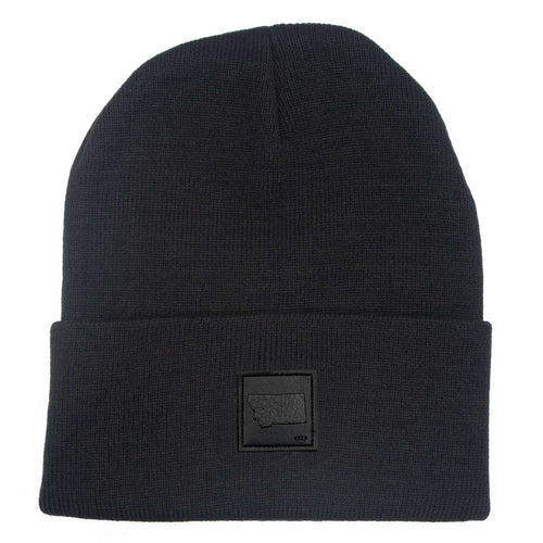 UPTOP MONTANA LEATHER BEANIE