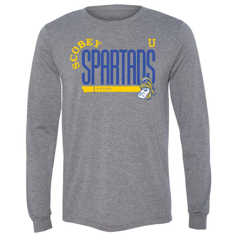 UPTOP / SCOBEY SPARTANS LONG SLEEVE TEE