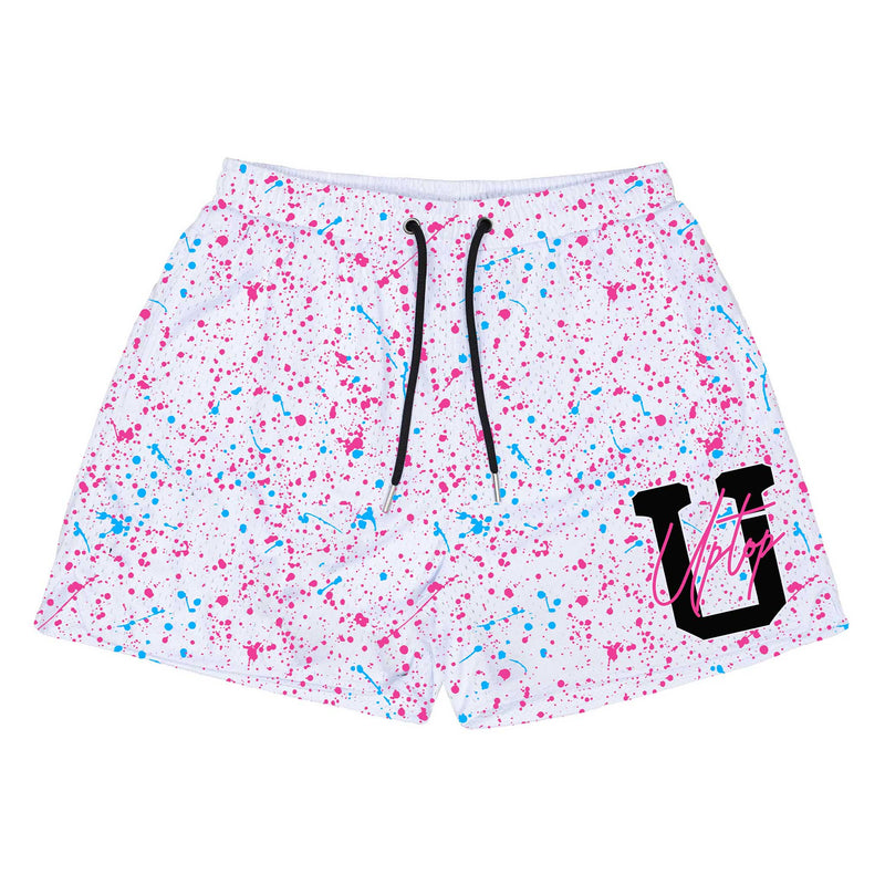 UPTOP SPLATTER MESH YOUTH SHORTS