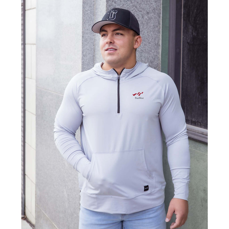 UPTOP / PURE WEST PERFORMANCE 1/2 ZIP HOODIE