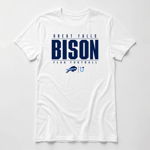 UPTOP / GREAT FALLS BISON FLAG FOOTBALL TEE